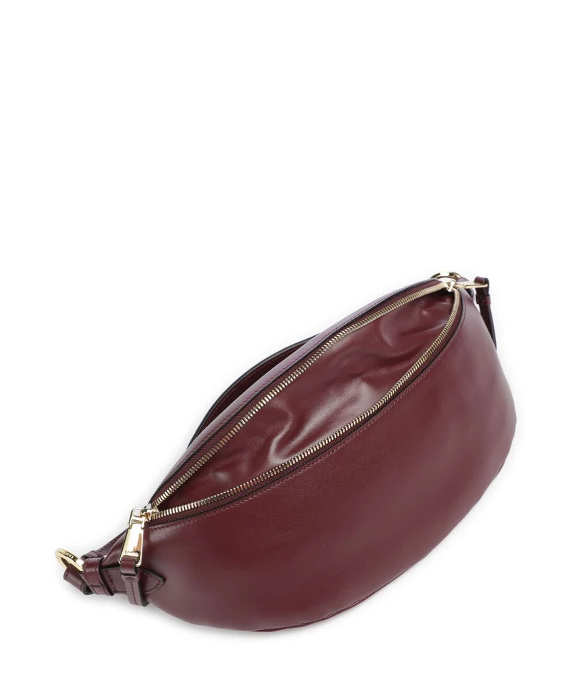 Lancel Origami S Sac bandoulière cassis