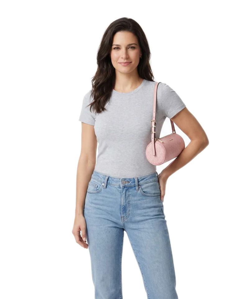 Michael Kors Izzy Small Sac porté épaule primrose