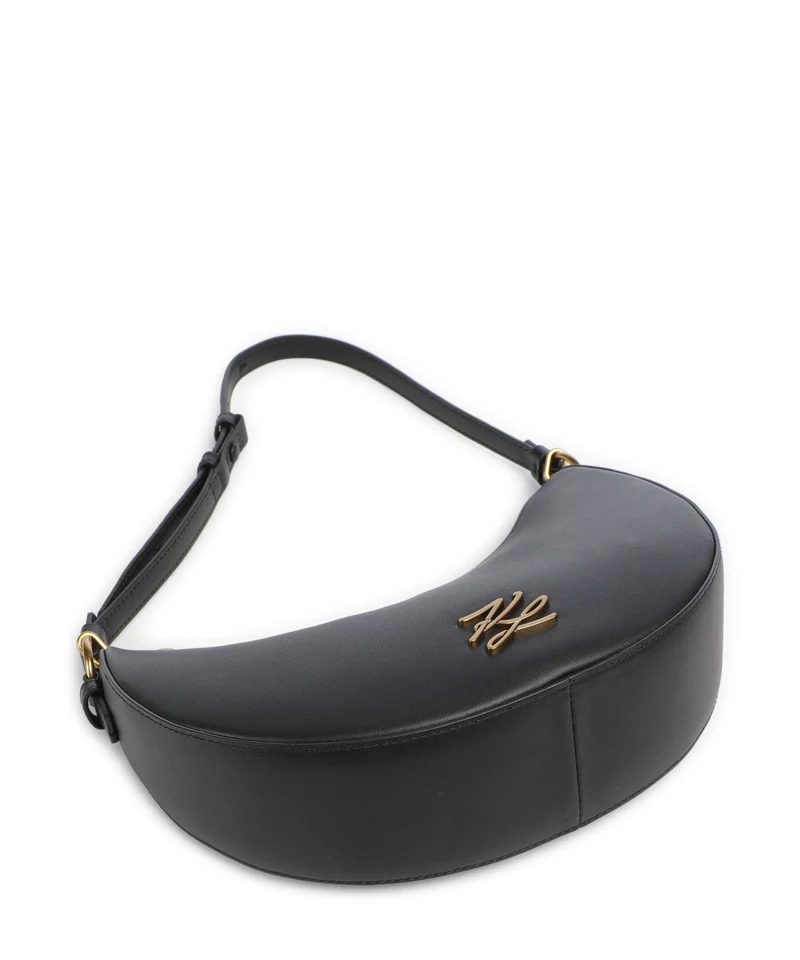 Karl Lagerfeld K/Autograph Medium Sac porté épaule black/gold