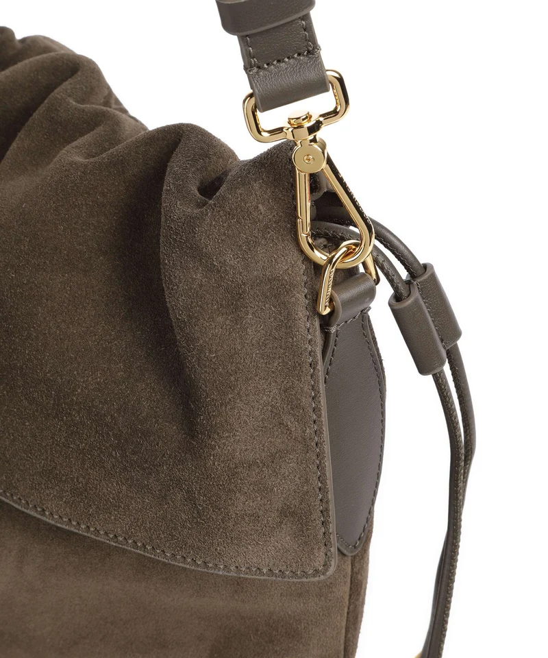 Coccinelle Lidia Suede Sac fourre-tout fango