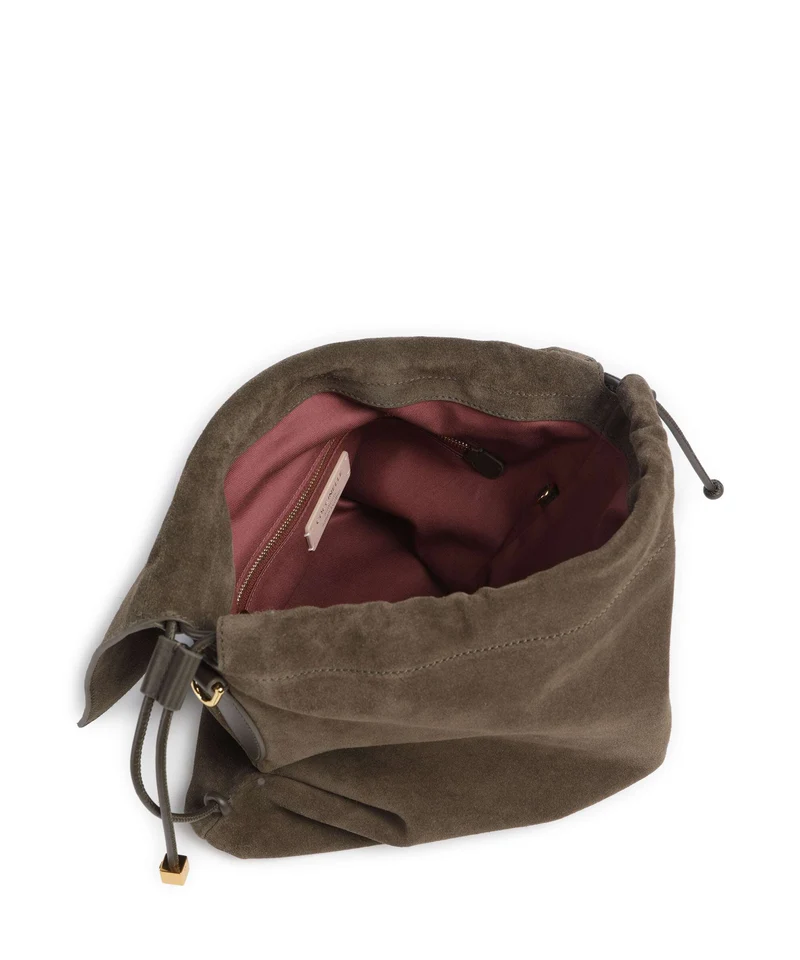Coccinelle Lidia Suede Sac fourre-tout fango