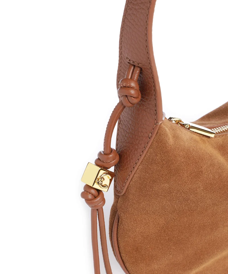 Coccinelle Thess Suede Sac fourre-tout cognac