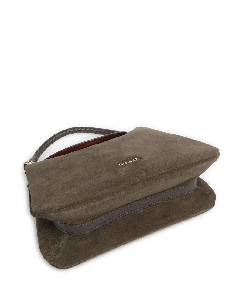 Coccinelle Tiggy Suede Sac à main fango