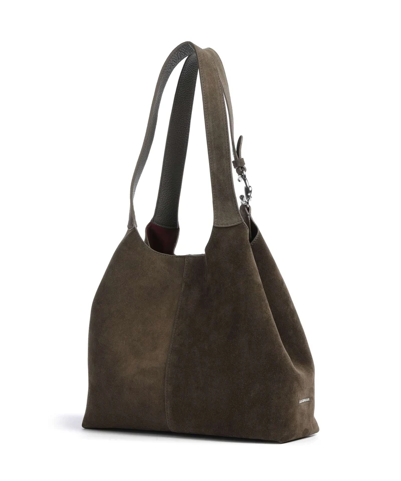 Coccinelle C-Easy Suede Sac fourre-tout fango