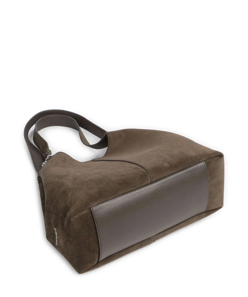 Coccinelle C-Easy Suede Sac fourre-tout fango