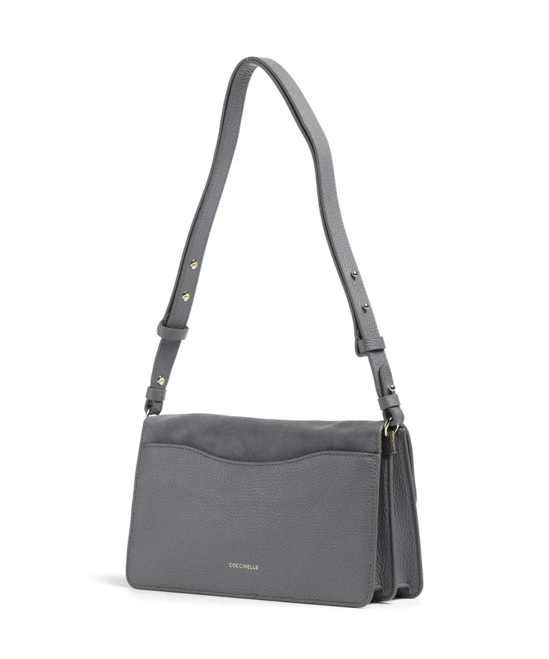 Coccinelle C-Me Softy Suede Sac porté épaule stove