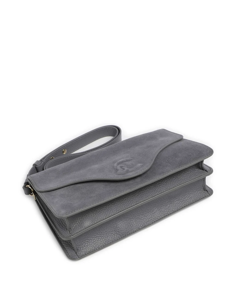 Coccinelle C-Me Softy Suede Sac porté épaule stove