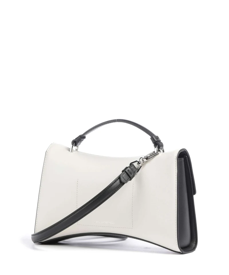 Karl Lagerfeld K/Autograph Twist Sac bandoulière black/white