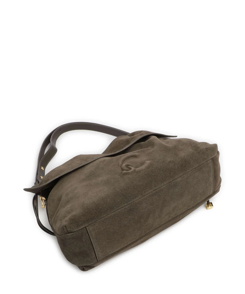 Coccinelle Lidia Suede Sac fourre-tout fango