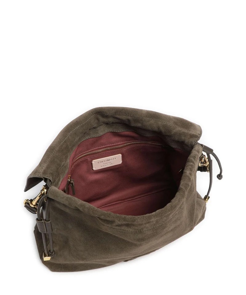 Coccinelle Lidia Suede Sac fourre-tout fango