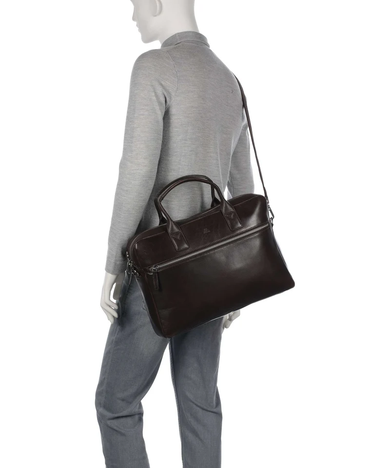 Markberg KnoxMBG Porte-document espresso brown