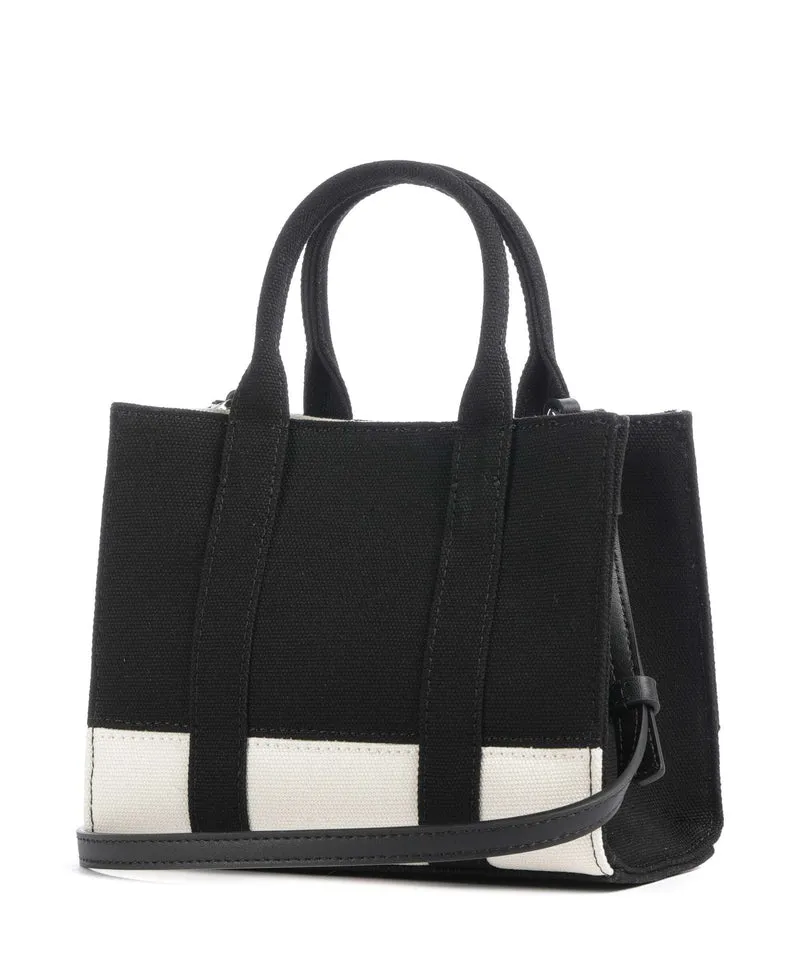 Karl Lagerfeld K/Rue St Guillaume Medium Sac à main cannoli cream/black