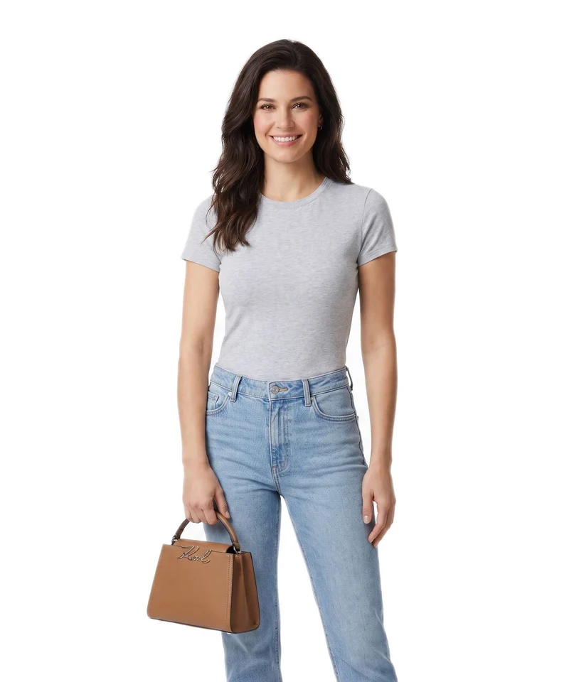 Karl Lagerfeld K/Signature Mini Sac à main caramel