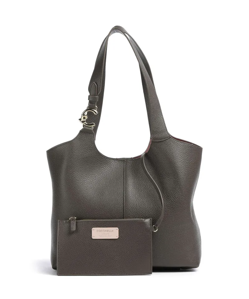 Coccinelle C-Easy Sac fourre-tout fango