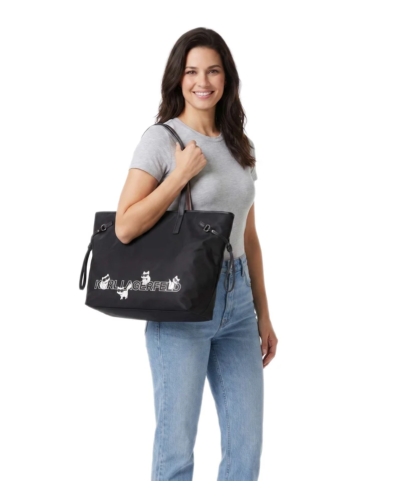 Karl Lagerfeld Ikon Choupette Cabas black