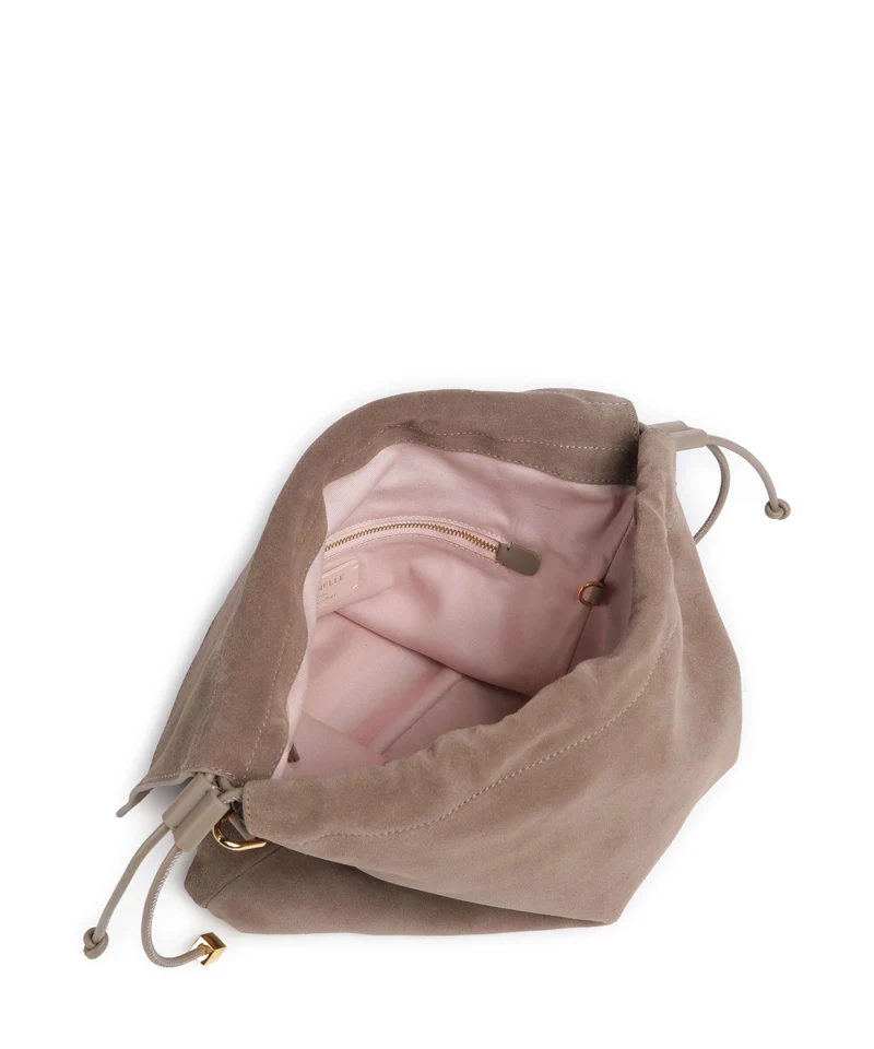 Coccinelle Lidia Suede Sac fourre-tout warm taupe