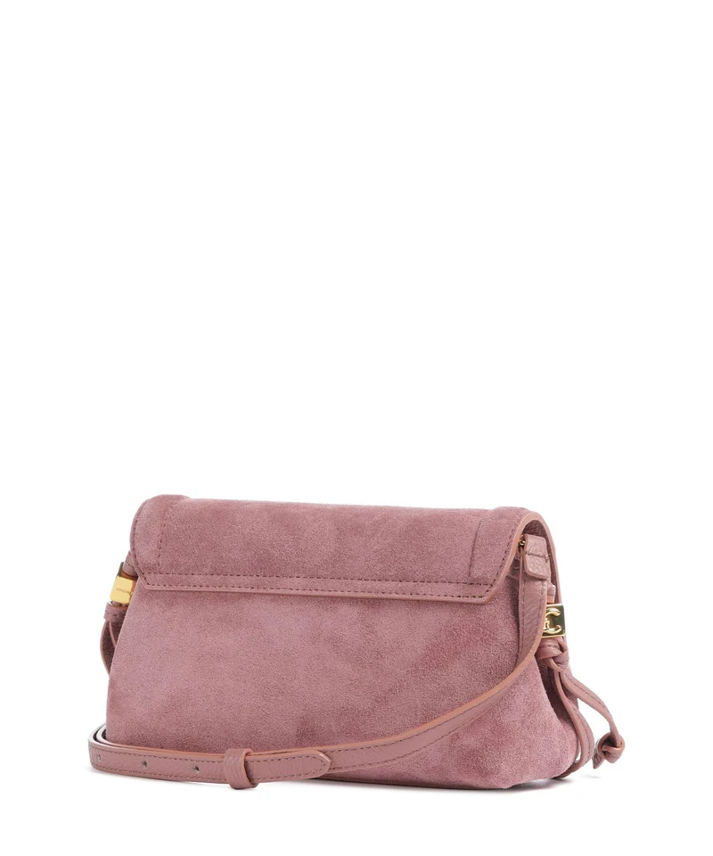 Coccinelle Thess Suede Sac bandoulière winter rose