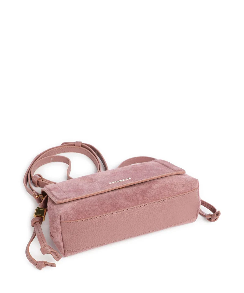 Coccinelle Thess Suede Sac bandoulière winter rose