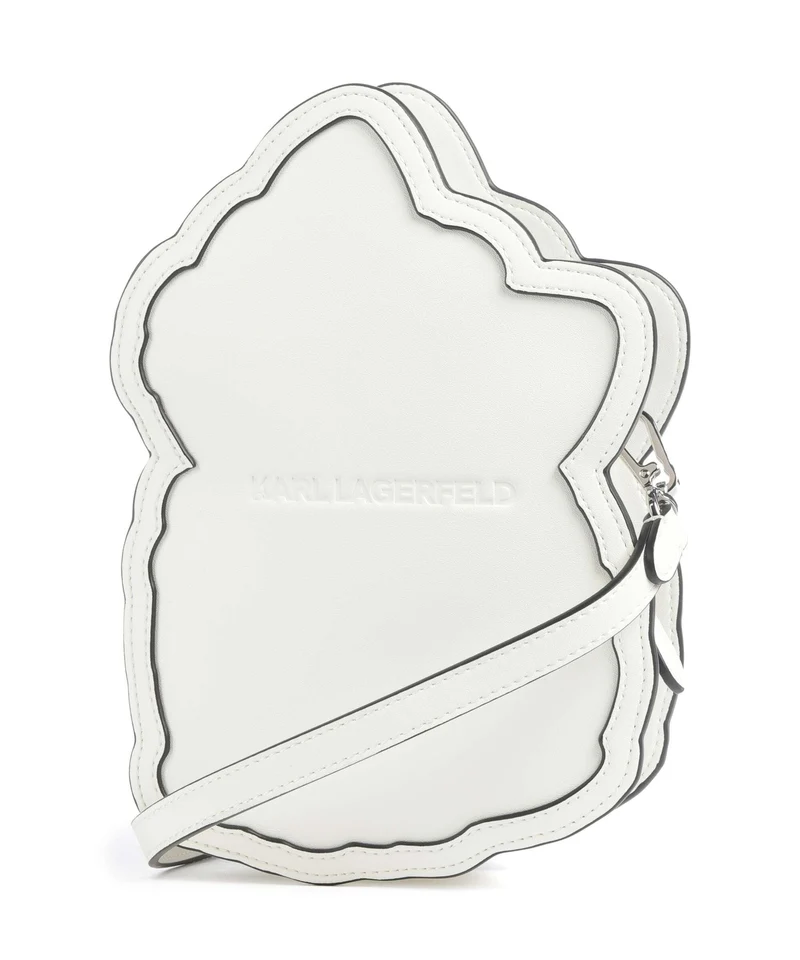 Karl Lagerfeld Ikon Choupette Sac bandoulière off white