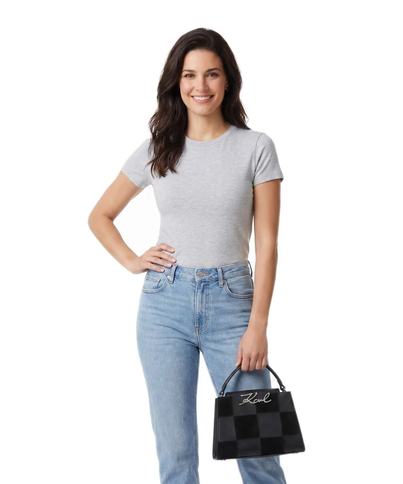 Karl Lagerfeld K/Signature Mini Sac à main black nickel