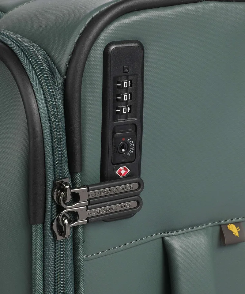 Mandarina Duck Coated Valise 4 roues deep green