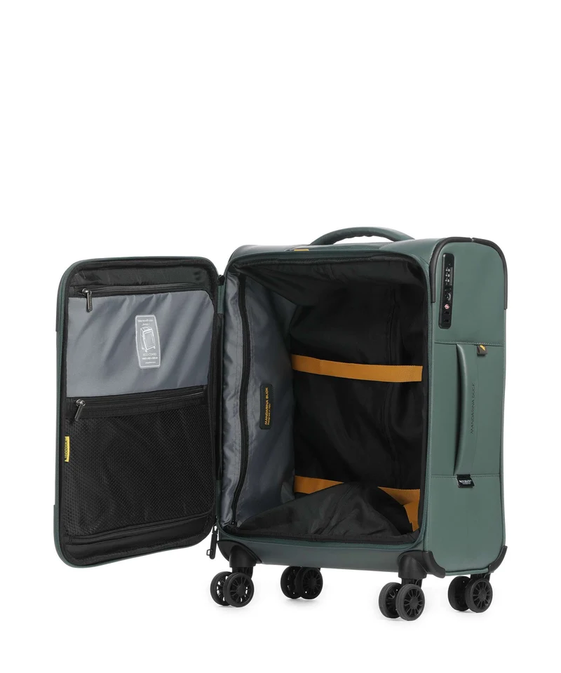 Mandarina Duck Coated Valise 4 roues deep green