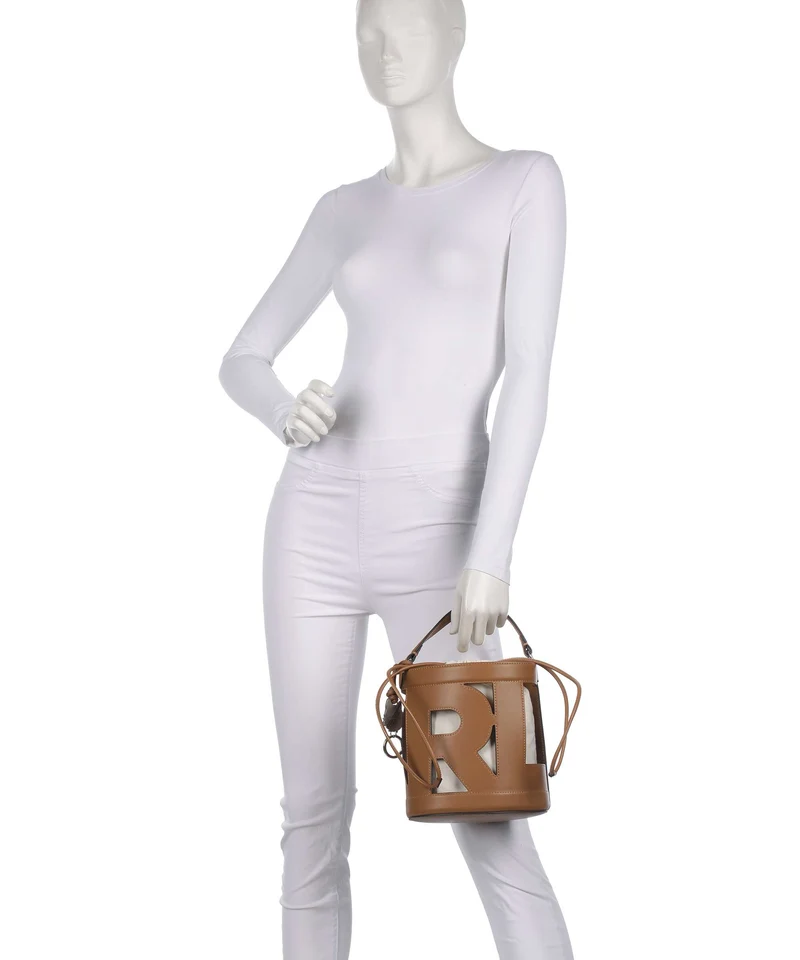 Karl Lagerfeld Ikon Monogram Sac seau diagonal cream monogram