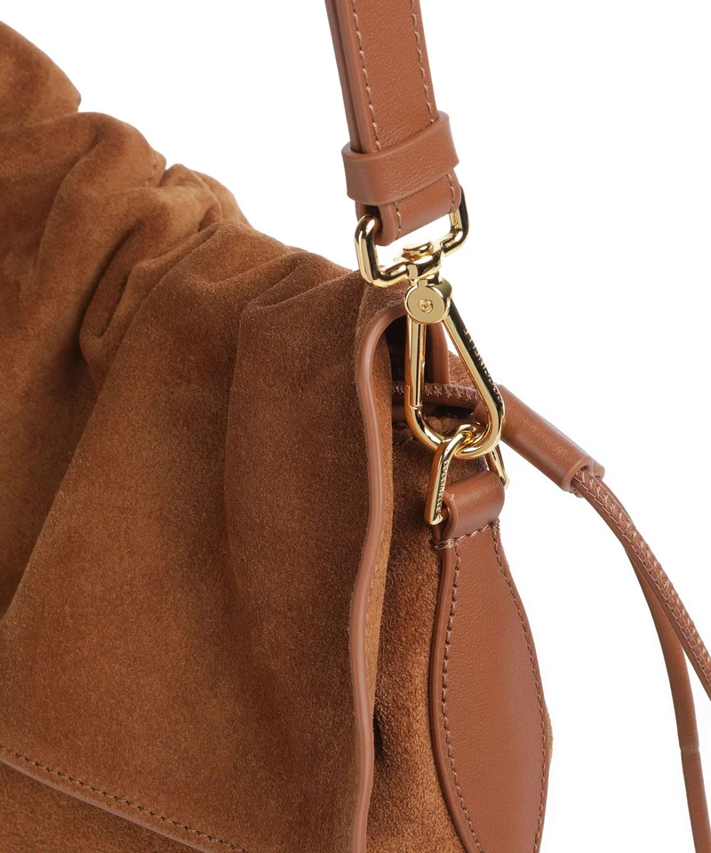 Coccinelle Lidia Suede Sac fourre-tout cognac