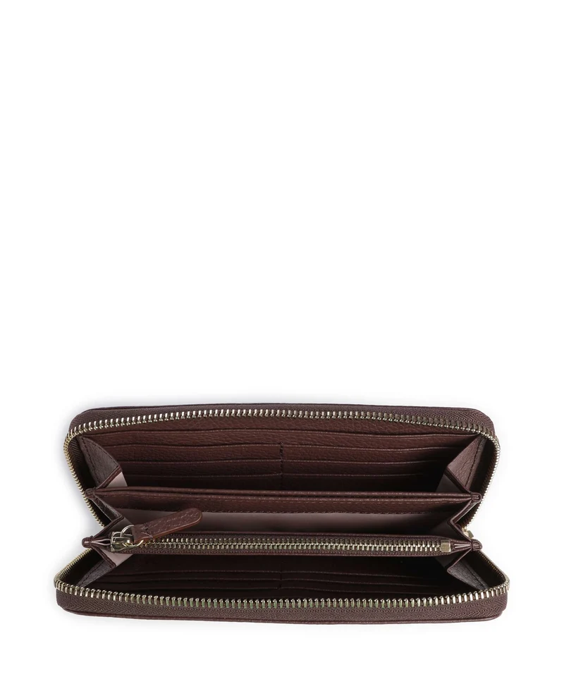 Coccinelle Metallic Soft Portefeuille berry