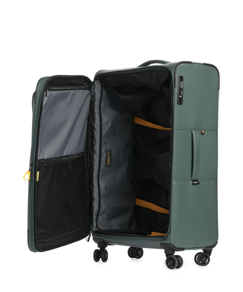 Mandarina Duck Coated Valise 4 roues deep green