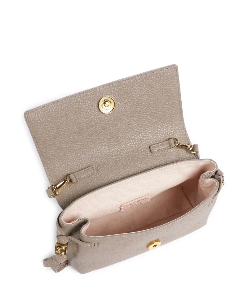 Coccinelle Thess Sac bandoulière warm taupe