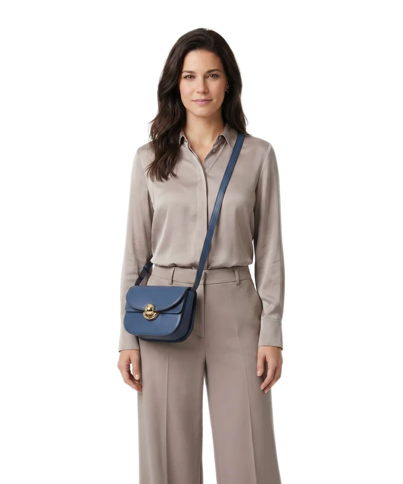 Furla Sfera Mini Sac bandoulière indigo