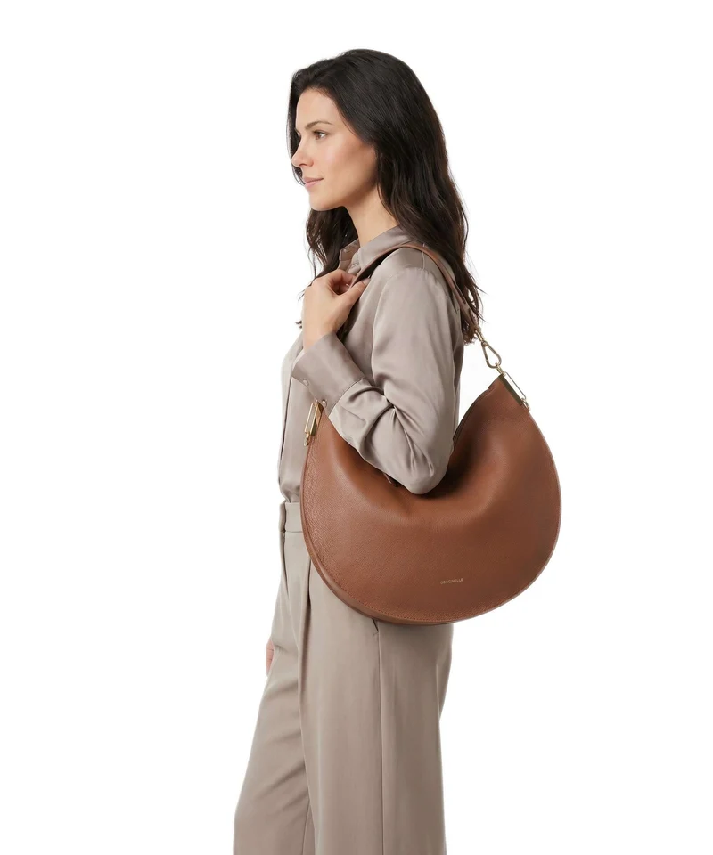 Coccinelle Sunup Sac fourre-tout cognac/noir