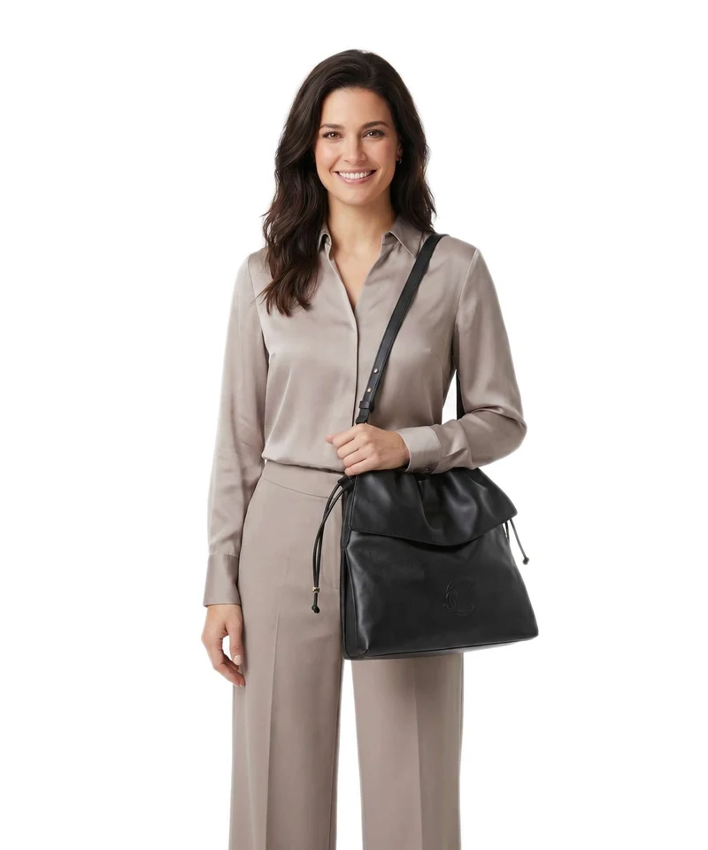 Coccinelle Lidia Sac fourre-tout noir