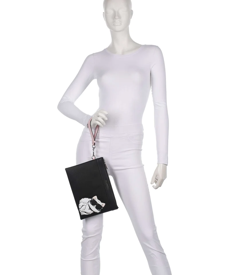Karl Lagerfeld Ikon Choupette Sac de poignet black