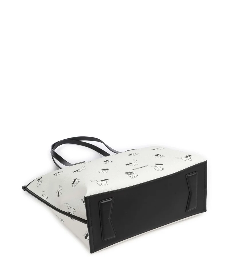 Karl Lagerfeld Ikon Choupette Cabas off white