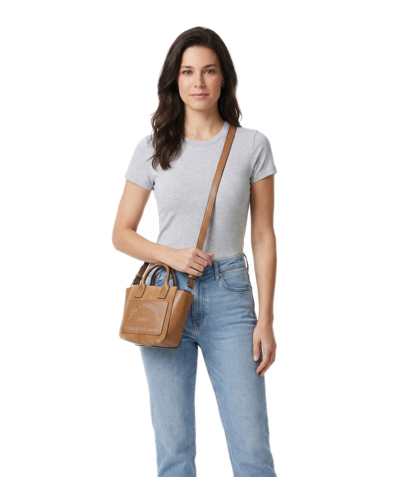 Karl Lagerfeld K/Daily Mini Sac à main caramel