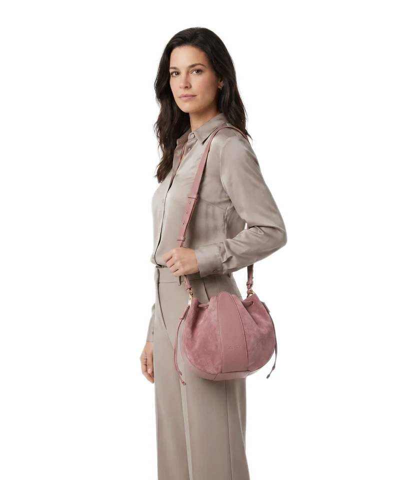 Coccinelle Boom Sac seau winter rose