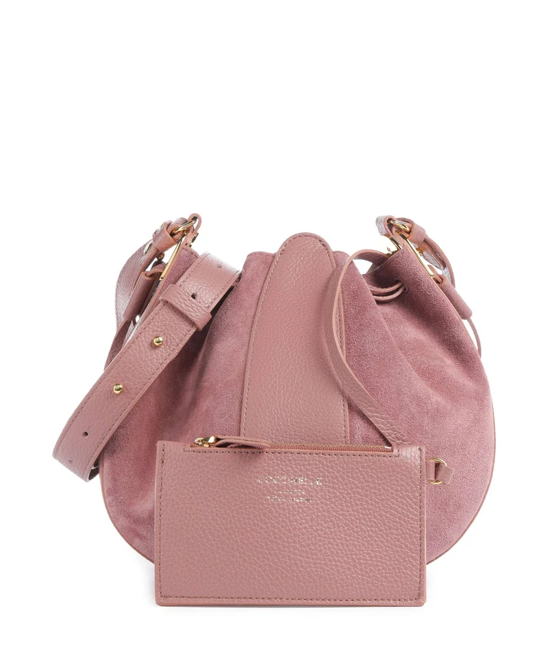 Coccinelle Boom Sac seau winter rose