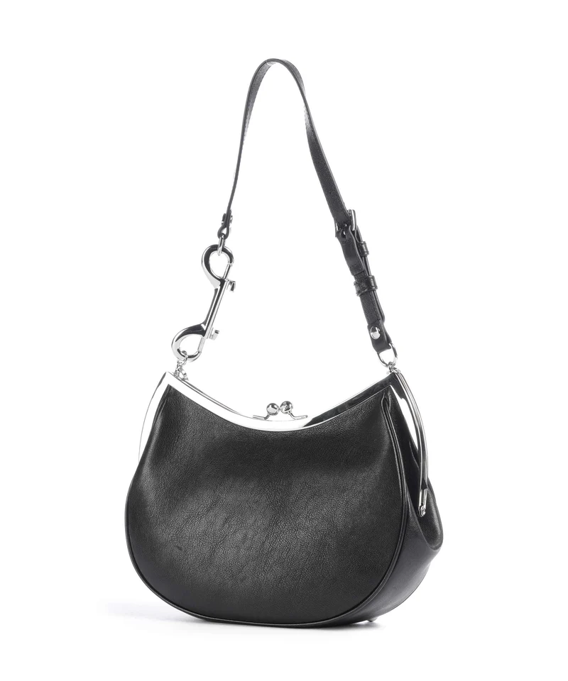 Vivienne Westwood Charm Frame Supple Sac porté épaule black