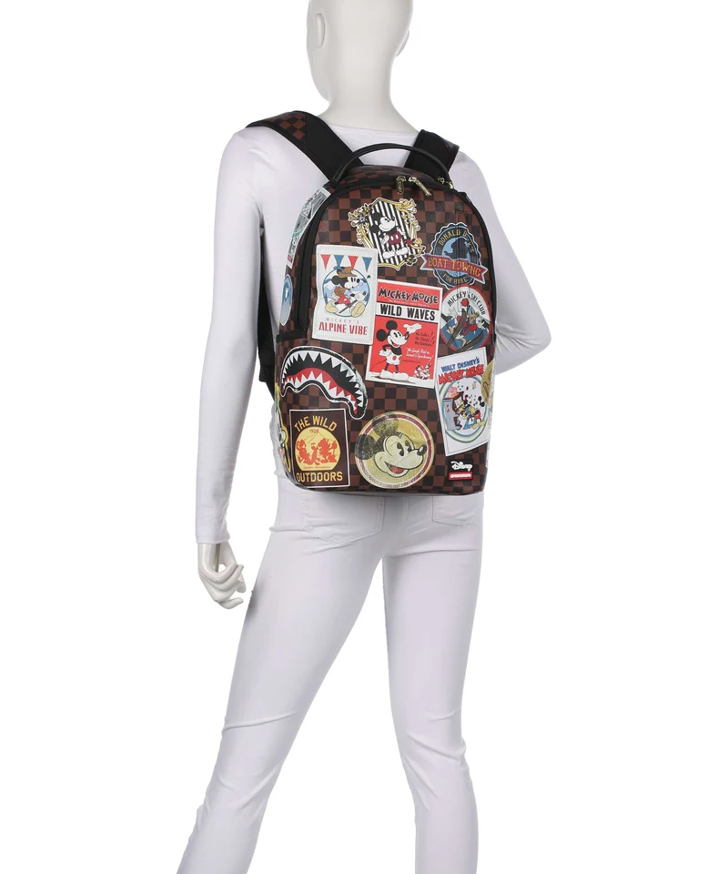 Sprayground Mickey Mouse Global Mogul Sac à dos brown
