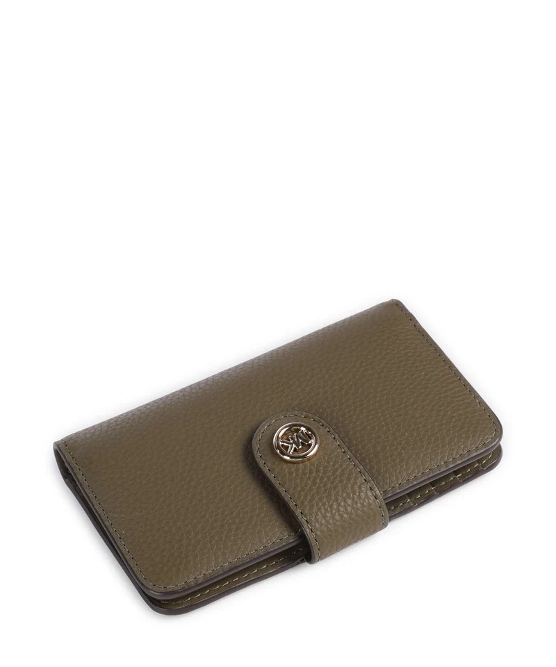 Michael Kors MK Pop Charm Medium Portefeuille loden