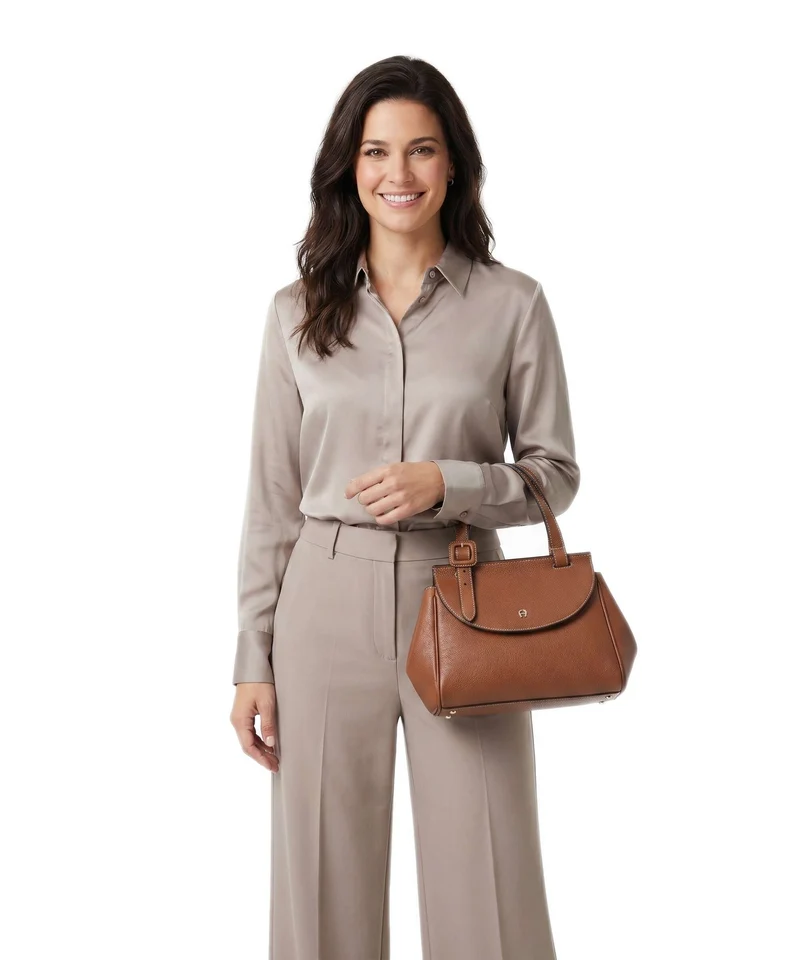 Aigner Miranda S Sac à main cognac brown