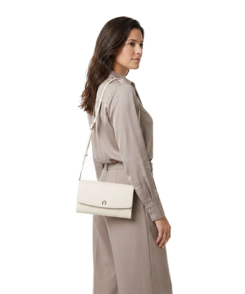 Aigner Portefeuille macadamia white