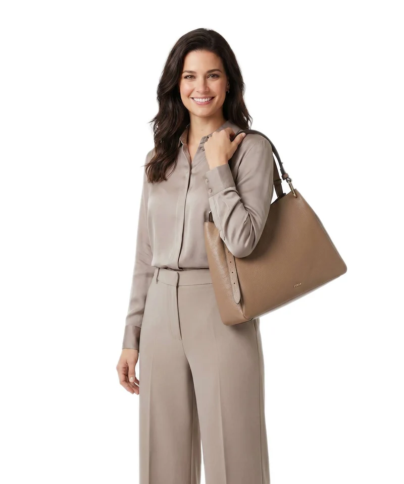 Furla Nuvola L Sac fourre-tout toffee