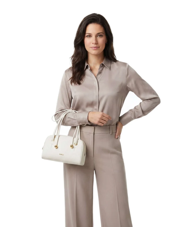 Furla Poppy Mini Sac à main panna