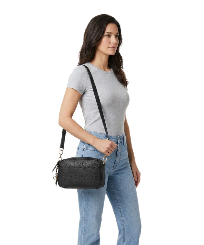 Liu Jo Faiza M Sac bandoulière nero/brass gold