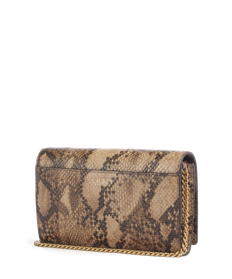 Lauren Ralph Lauren Adair II Large Portefeuille tan multi