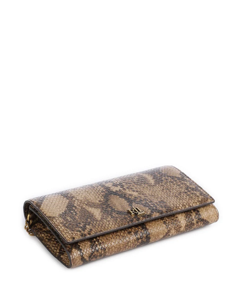 Lauren Ralph Lauren Adair II Large Portefeuille tan multi
