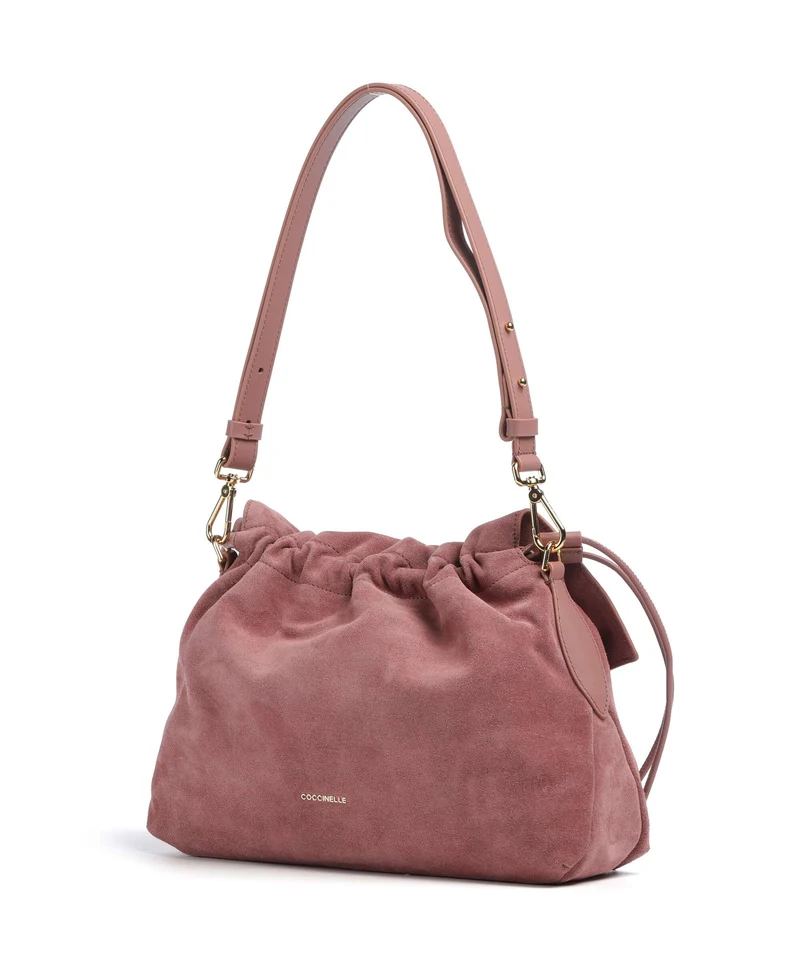 Coccinelle Lidia Suede Sac fourre-tout winter rose